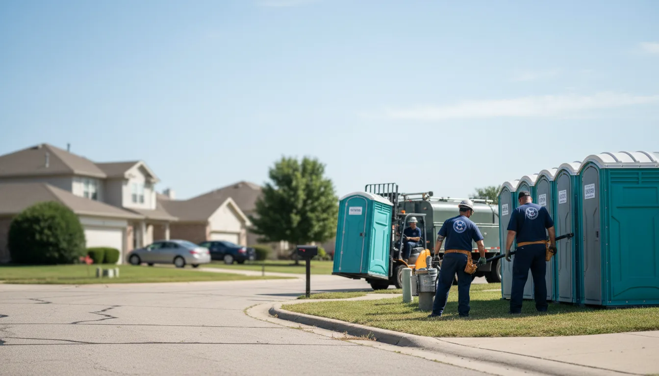 Porta Potty Rental in Hall Summit, LA near me